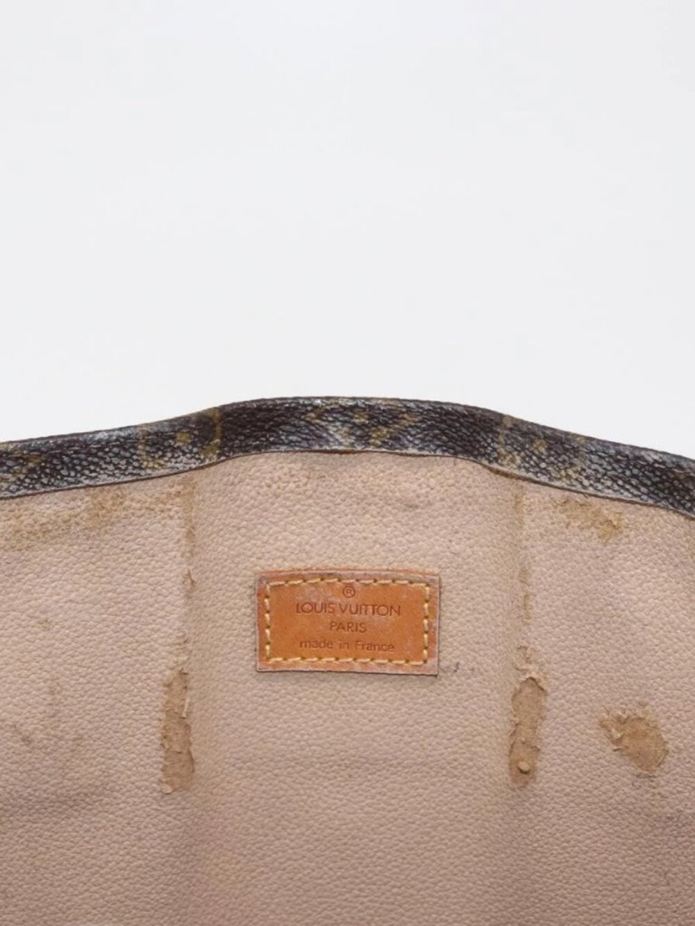 LOUIS VUITTON Monogram Sac Plat Hand Bag M51140 LV Auth 163558 - Picture 11 of 16